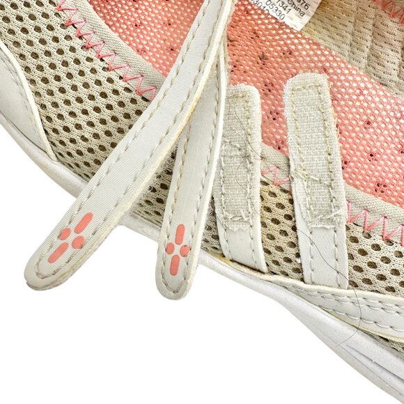 LL Bean Womens Beige Pink Mary Jane Mesh Walking Shoes Size 10 Rubber Soles - Picture 2 of 8